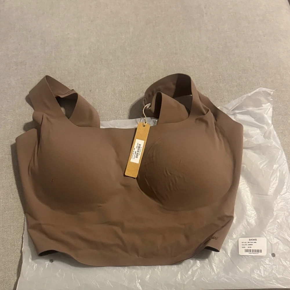 NAKED SCOOP LONGLINE BRALETTE | UMBER | DD+ - Picture 2 of 3